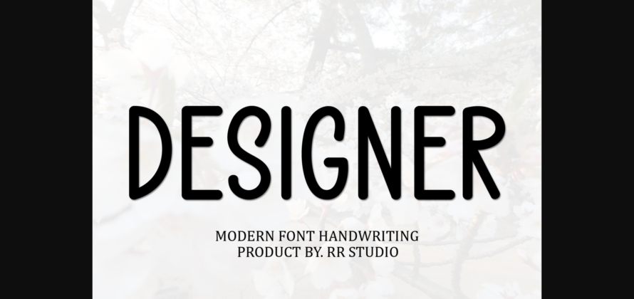 Handmade Font Poster 6