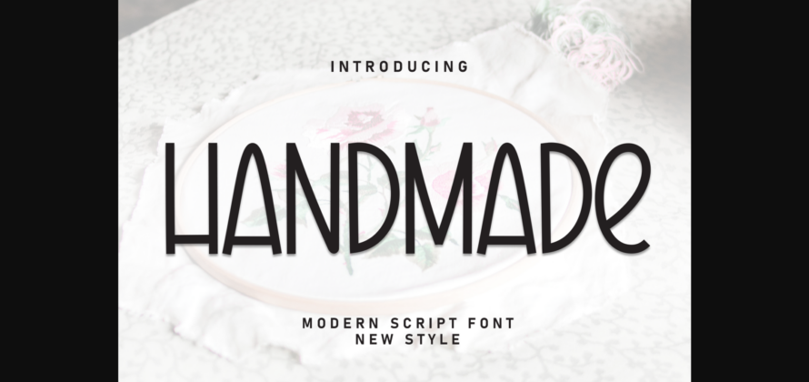 Handmade Font Poster 3