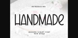 Handmade Font Poster 1