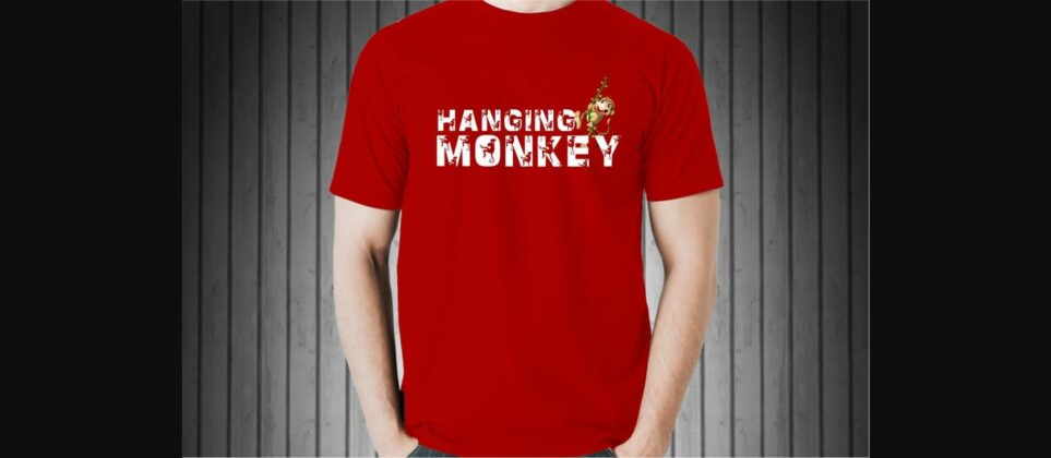 Hanging Monkey Font Poster 6