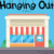 Hanging out Font