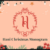 Hani Christmas Monogram Font