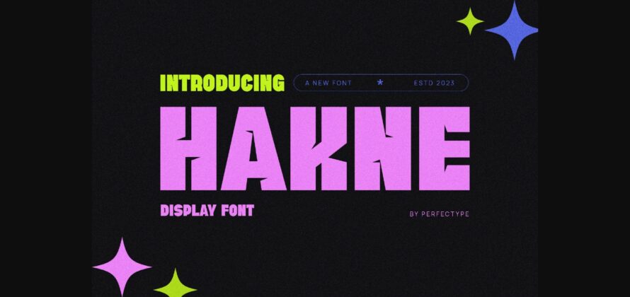 Hanke Font Poster 1