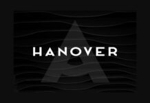 Hanover Font Poster 1