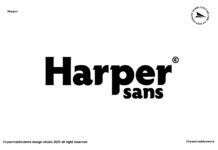 Haper Font Poster 1