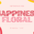 Happiness Floral Font