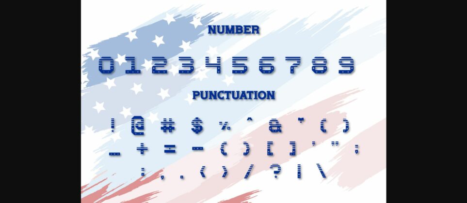 Happy American Font Poster 6