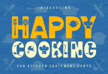 Happy Cooking Font Poster 1