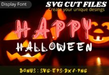 Happy Halloween Font Poster 1