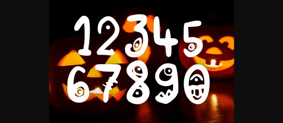 Happy Halloween Font Poster 6