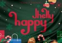 Happy Jhelly Font Poster 1