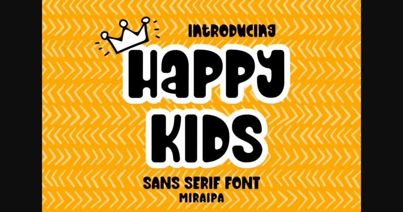 Happy Kids Font Poster 3