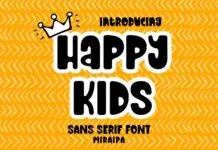 Happy Kids Font Happy Kids Font Poster 1