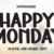 Happy Monday Font