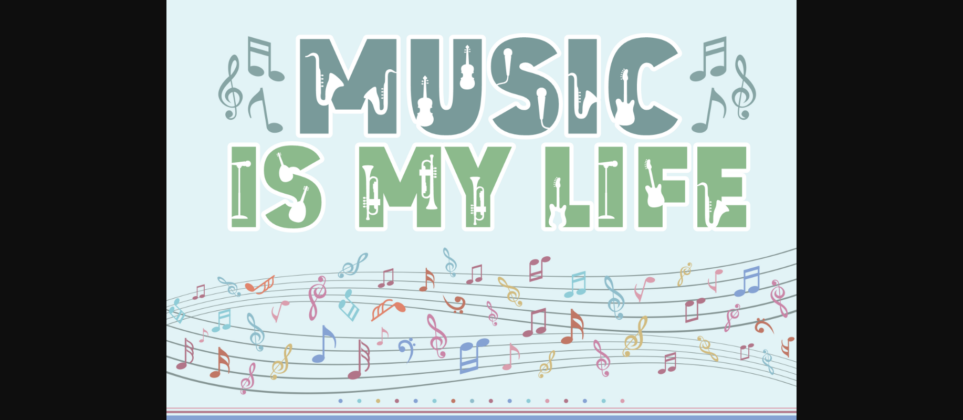 Happy Musica Font Poster 4