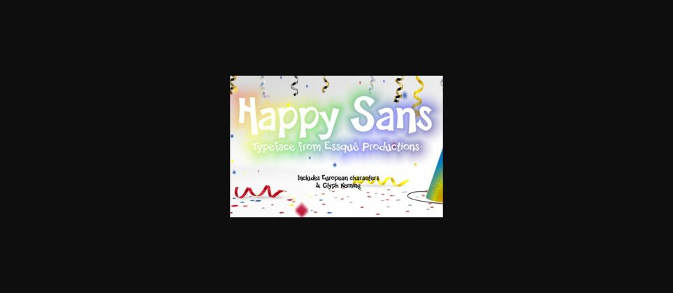 Happy Sans Font Poster 3