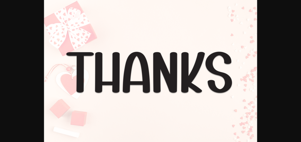 Happy Valentine Font Poster 10