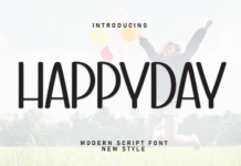 Happyday Font Poster 1