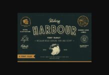 Harbour Font Poster 1