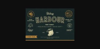 Harbour Font Poster 1