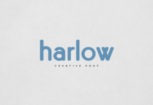 Harlow Font Poster 1