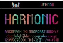Harmonic Font Poster 1