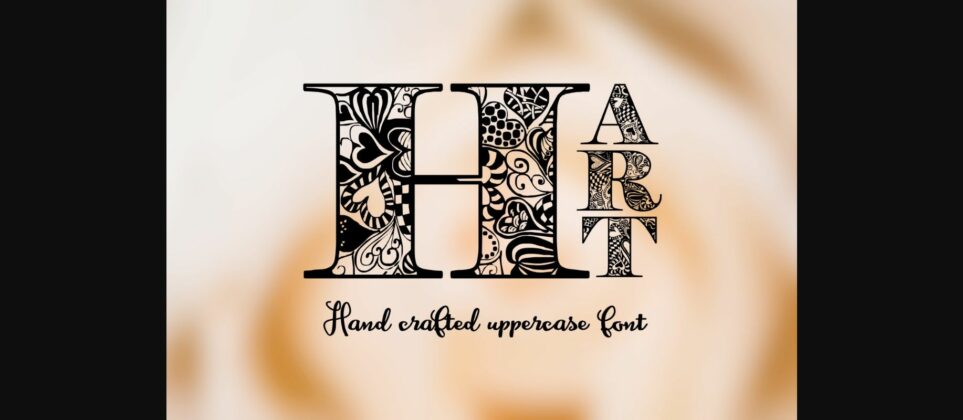 Hart Font Poster 3