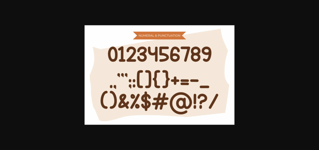 Harvest Autumn Font Poster 5