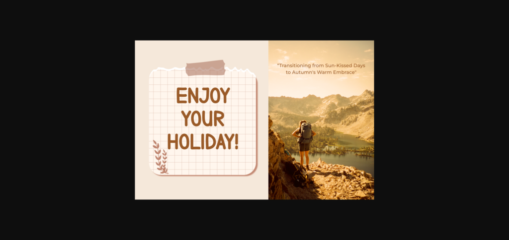Harvest Autumn Font Poster 7