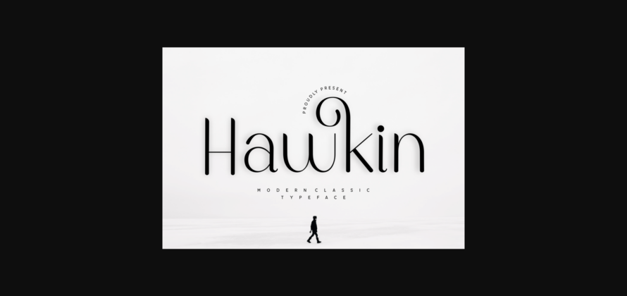 Hawkin Font Poster 1