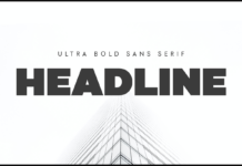 Headline Font Poster 1