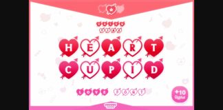 Heart Cupid Font Poster 1