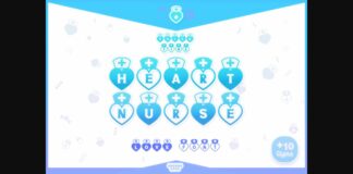 Heart Nurse Font Poster 1