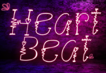 Heartbeat Font Poster 1