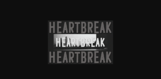 Heartbreak Font Poster 1