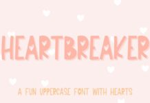 Heartbreaker Font Poster 1
