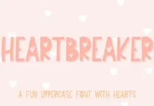 Heartbreaker Font Heartbreaker Font Poster 1