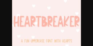 Heartbreaker Font Poster 1