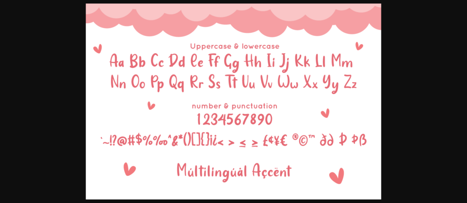 Hearty Chintya Font Poster 6