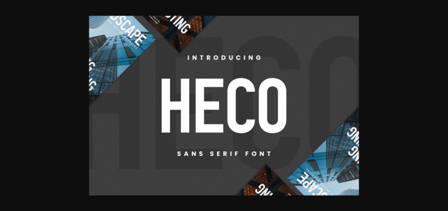 Heco Font Poster 1