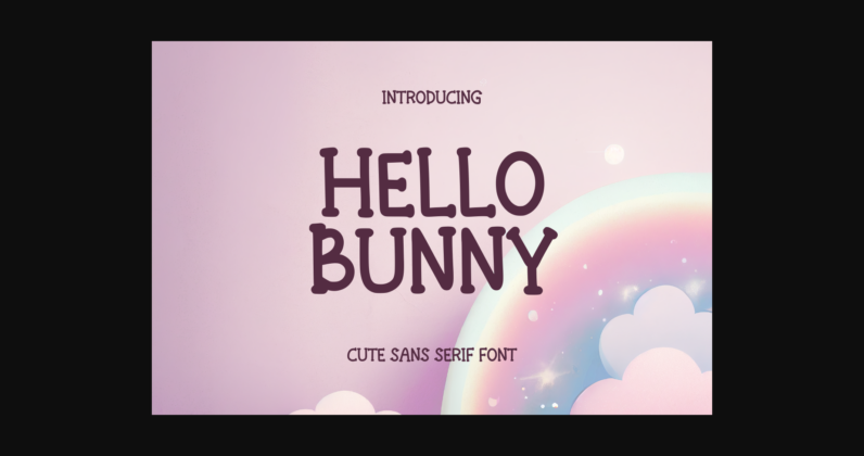 Hello Bunny Poster 3