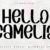 Hello Camelia Font