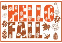 Hello Fall Font Poster 1