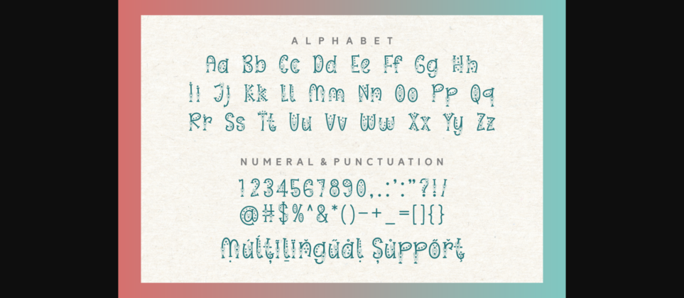 Hello Noels Font Poster 5
