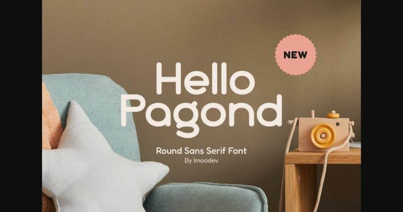 Hello Pagon Font Poster 3