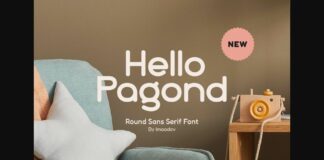 Hello Pagon Font Poster 1