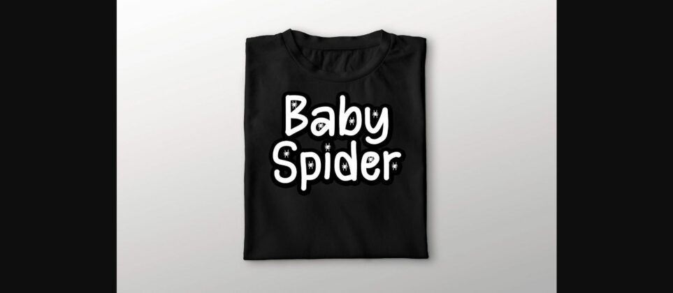 Hello Spider Font Poster 8