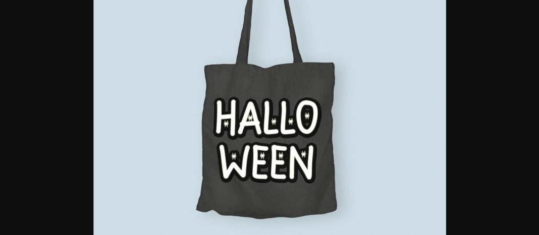 Hello Spider Font Poster 10
