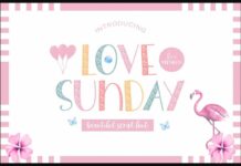 Hello Sunday Font Poster 1