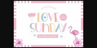 Hello Sunday Font Poster 1